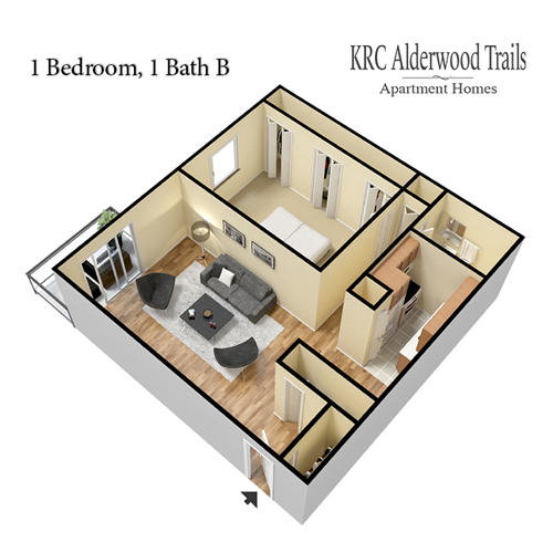 1 Bedroom Apartment – 2949 N Dekalb DR #302, Atlanta, GA 30340