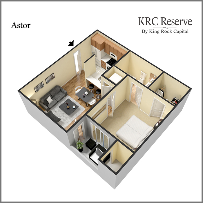 1 Bedroom Apartment – HUNTERS CLUB LN #2301, NORCROSS, GA 30093