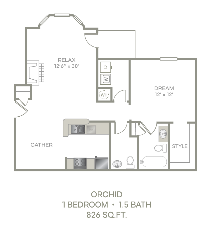 1 Bedroom Apartment – 100 Carrington Park RD #2704, Jonesboro, GA 30236