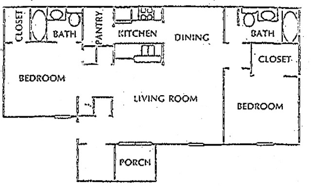 2 Bedroom Apartment – Greystone DR #06-606, McDonough, GA 30252