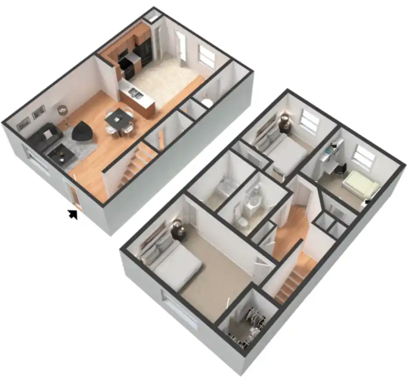 3 Bedroom Apartment – Overlook TE #792, Atlanta, GA 30349
