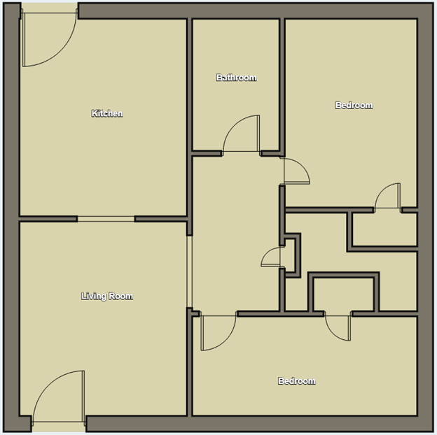 2 Bedroom Apartment – 5030 W Mountain Street Office #21, Stone Mountain, GA 30083