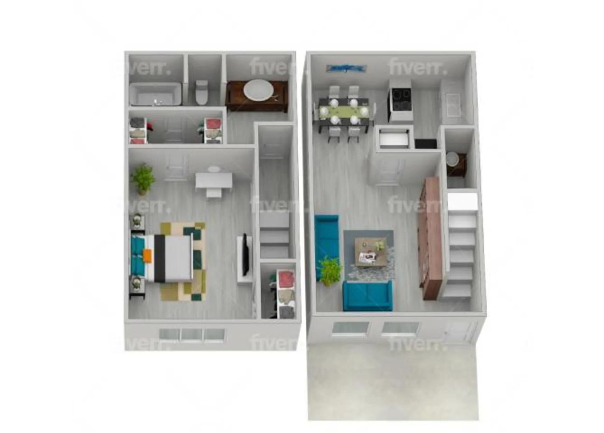 1 Bedroom Apartment – 4001 Lakemont Dr #13G, College Park, GA 30337
