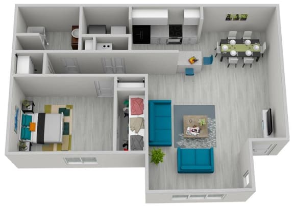 1 Bedroom Apartment – 2445 Rex Road #00X06, Ellenwood, GA 30294