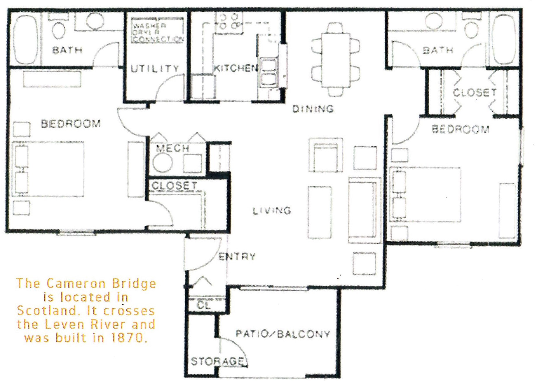 2 Bedroom Apartment – 1600 Meadow Terrace #0406, LaGrange, GA 30240
