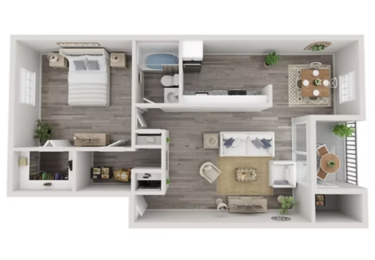 1 Bedroom Apartment – 3465 Kensington Rd #40-0898F, Decatur, GA 30032