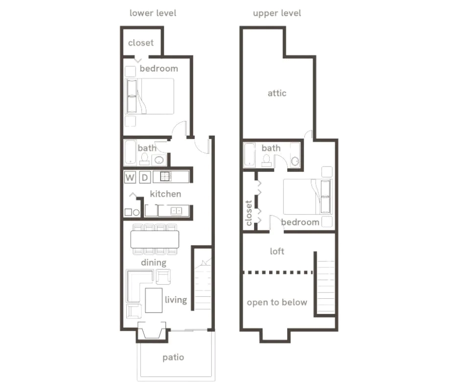 2 Bedroom Apartment – 1310 Wood Bend Dr #1594, Stone Mountain, GA 30083