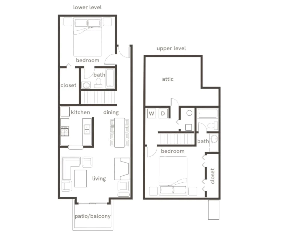 2 Bedroom Apartment – 1310 Wood Bend Dr #4876, Stone Mountain, GA 30083